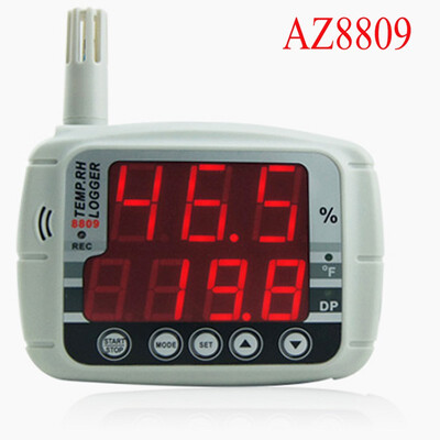

AZ8809 usb temperature recorder LED Display Temperature Logger Hygrothermograph humidity data logger temperature humidity