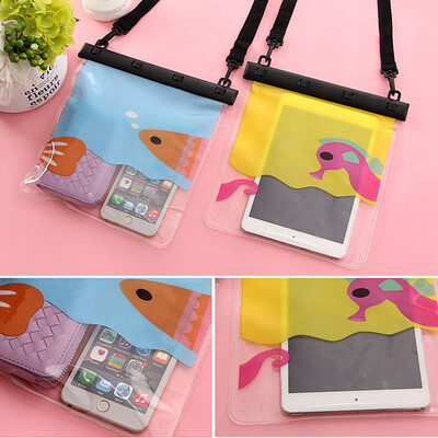 

MyMei Universal Cartoon Lovely Sealed Bear Waterproof Cover Bag for Phone Wallet PAD