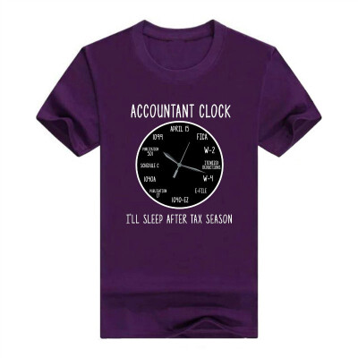 

Accountant Gifts Accountant Clock CPA Gift Young Mens T-Shirt