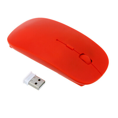 

Fashion Ultra Thin 24 GHz USB Wireless Optical Mouse Receiver for Computer PC Laptop