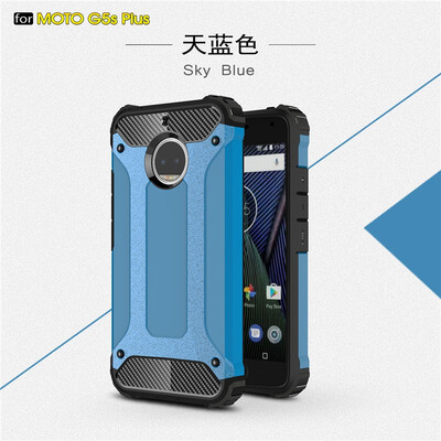 

Fivice Motorola Moto G5S Plus case Luxury Silicone Diamond Armor PC Hard Shell Phone Case