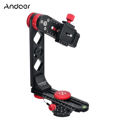 

Andoer PH-720B 720° Panoramic Head Aluminium Alloy with Arca-Swiss Standard Ball Head Quick Release Plate Carry Bag Max Load 10kg