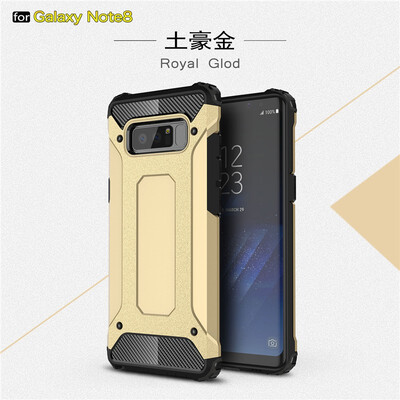 

Fivice Samsung Galaxy Note 8 case Luxury Silicone Diamond Armor PC Hard Shell Phone Case