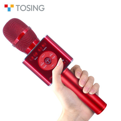 

TOSING 04 Handheld Blue tooth Wireless Karaoke Microphone Phone Player MIC Speaker Record Music KTV Microphone