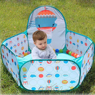 

Фишер (Fisher Price) Дети Ball Pool ткань стрельба океан мяч бассейн мяч бассейн забор (25 морских игрушечных шаров) F0316