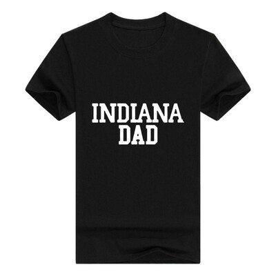 

Dad Basic Block Team Color T Shirt College University T-Shirt