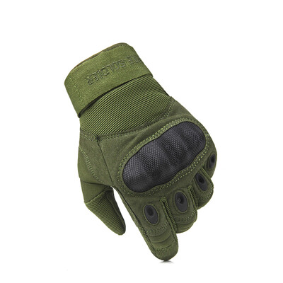 

FREE SOLDIER outdoor Riding hiking climbing training tactical gloves men's gloves armor protection shell full finger gloves