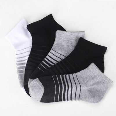 

Jingdong supermarket] Antarctic (Nanjiren) men socks leisure spring and summer seasons stealth five-star sports shorts socks 5 double gift box mixed color uniform