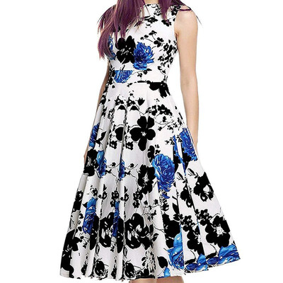 

Cotton Floral Women Knitted 2018 Casual Warm Folk-Custom Long Retro Women Dresses