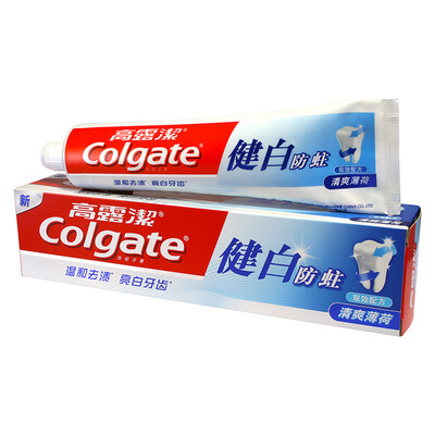 

Гао Lujie (Colgate) Новая зубная паста моль костюм (здоровый белый мотылек 140g × 3 + комплексная моль 140g × 3)