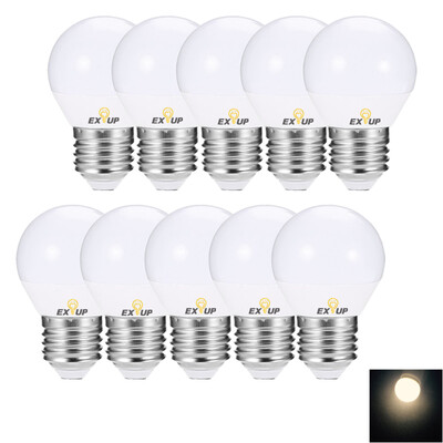 

EXUP 10PCS 5W G45 P45 450LM LED Globe Bulb