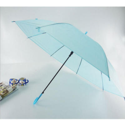 

Colorful Transparent Automatic Rain Umbrella Dome Wedding Party Favor Waterproof