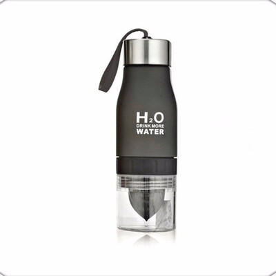 

Outdoor Xmas Gift 650ml Infuser Water Bottle plastic Fruit infusion Kids Drink Outdoor Sports bottle Juice lemon Portable Kettle