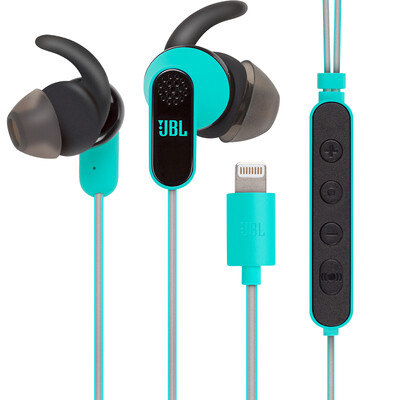 

JBL Reflect AWARE Цифровое шумоподавление Спортивные наушники Наушники для наушников Наушники Apple 8 Наушники Интерфейс молнии iphone8 Наушники Green