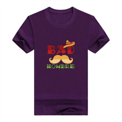 

Bad Hombre Anti-Trump Graphic Mens T-Shirt