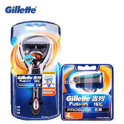 

Подлинной джилетт Proglide Flexball бритья лезвия для мужчин （1 держатель с 5 лезвия）