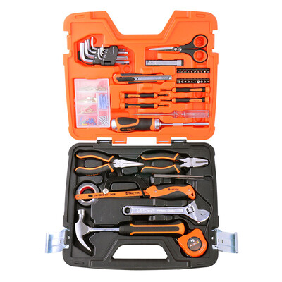 

Tesco 5551 56 sets of household hardware tools set multi-function toolbox set Germany imported quality