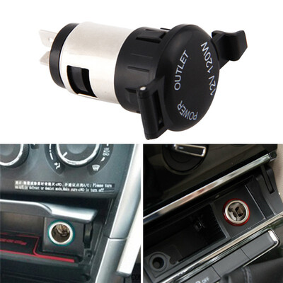 

100 quality Brand New 12V Cigarette Lighter Socket Power Plug Outlet Parts for Car Truck