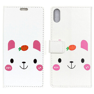 

MOONCASE Doug X55 Painted Leather Case - Radish Rabbit