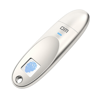 

Damai DM 32GB USB30 U disk alloy silver shield PD062 series metal fingerprint encryption security U disk computer USB flash drive