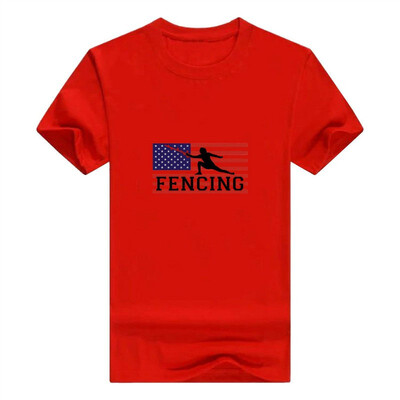 

American Pride Fencing Fencer Premium Mans t-Shirt