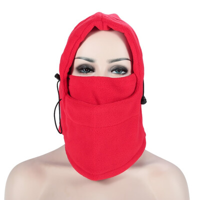 

Multifunctional Full Face Cover Mask Three Balaclava Knit Hat Winter Fleece Stretch Snow mask Beanie Hat Cap Warm Face Neck masks
