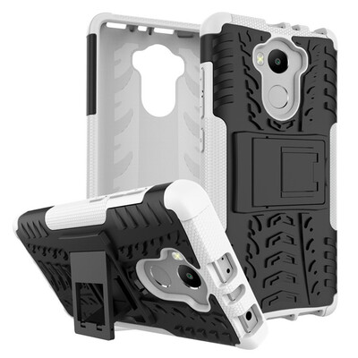 

Fivice Redmi 4 Case TPU anti-fall tire pattern back clip bracket phone case