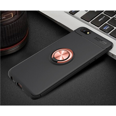 

Fivice OPPO F3A77 case TPU metal ring shell magnetic bracket soft shell