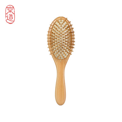 

Beijing made natural beech massage comb shape comb airbag cushion comb wooden handle massage comb