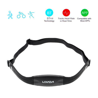 

Lixada Wireless Sport Heart Rate Monitor Ultrathin Chest Strap Band Running Fitness Exercise for Android Phone for iPhone4s 5 5s 5