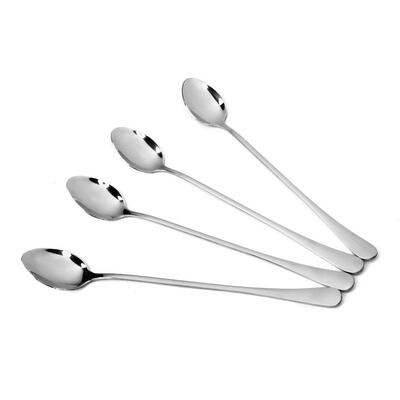 

UpperX Set of 4 Super Long Stainless Steel Coffee Spoons