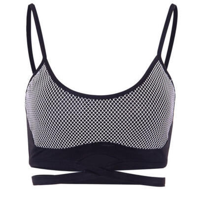 

New Ladies Womens Bandage Sports Bra Tank Top Crop Tops Blouse Clubwear Vest