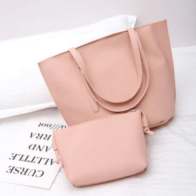

3pcs Women Leather Handbag Lady Shoulder Bags Tote Purse Messenger Satchel Set E