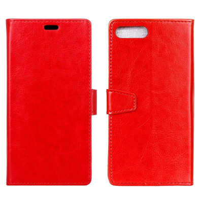

MOONCASE Wiko Sunny3 Crystal Leather Case - Red