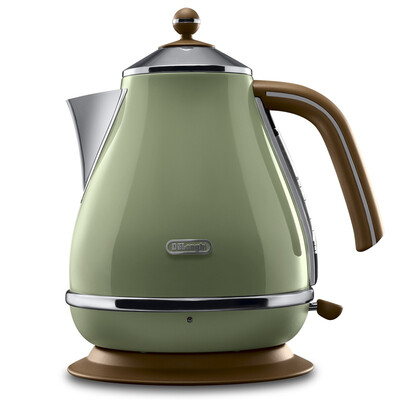 

Italy Delonghi KBO2001 olive green electric kettle food grade 304 stainless steel 17 liter large capacity automatic power outage European technology