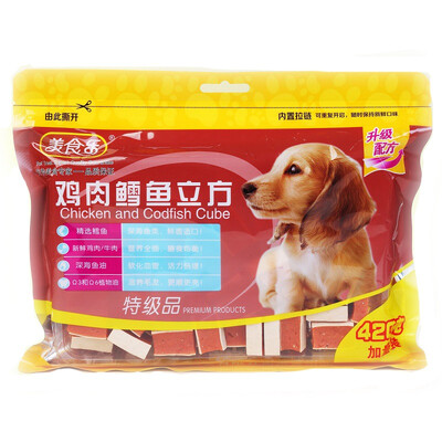 

Gourmet Le Pet Snacks Chicken Cod Cube 420g