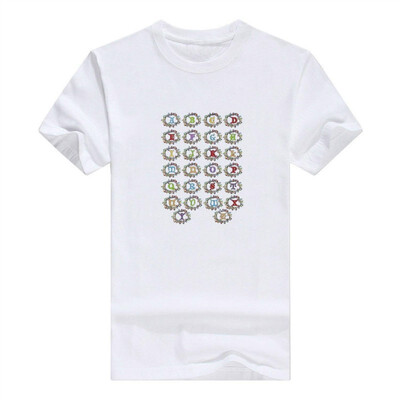 

Alphabet Christmas Lights Christmas Gildan - Pullover Mens T-Shirt Funny Fashions