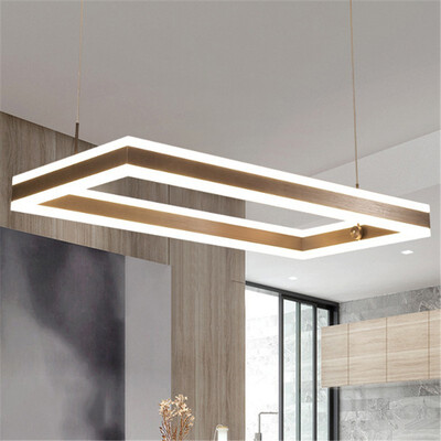 

Baycheer HL487473 Contemporary LED Linear Chandelier 2362"60W Ambinet LED White Light