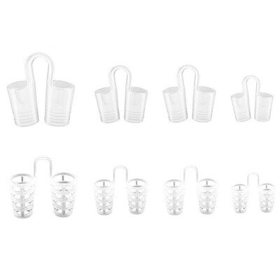 

Fine Quality Nose Vents Silicone Anti Snoring Clip Relieve Snore Stopper Guard Easy Sleeping Breath Aid Nasal Dilator Device Comes