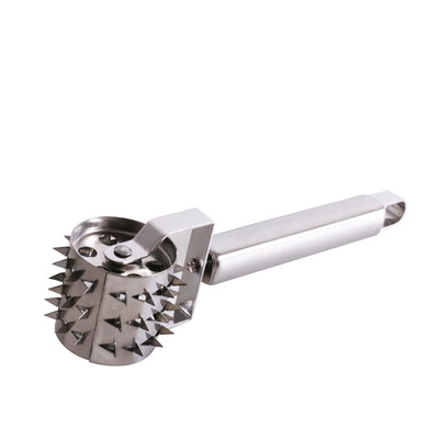 

UpperX Creative kitchen tool home thickening Western steak stainless steel tenderizer roller needle