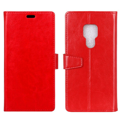 

MOONCASE Huawei Mate 20 Crystal Leather Case - Red