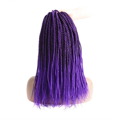 

6Packs 18inch Senegalese Twist Crochet Hair Small Havana Mambo Twist Crochet Braiding High Temperature Fiber Hair Extensions