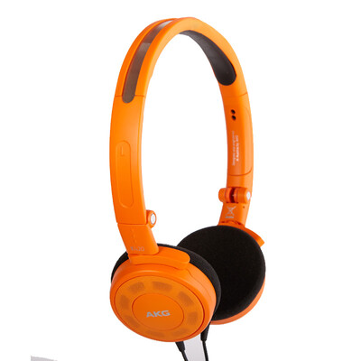 

Love Technology AKG K420LE Headphones Headset Folding Portable Music Headphones Universal Subwoofer Headphones Orange
