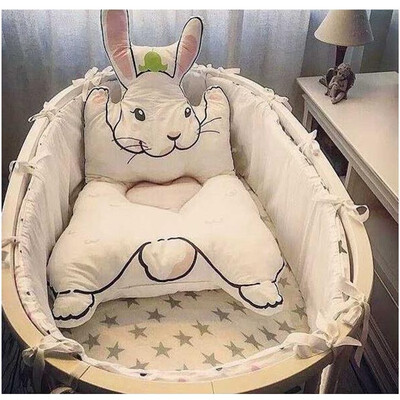 

NeillieN Game Mat12065cm Cotton Rabbit Raccoon Bbay Game MatChildrens Play Toy Crawl Cushion Mat Childrens Bed Room Mat