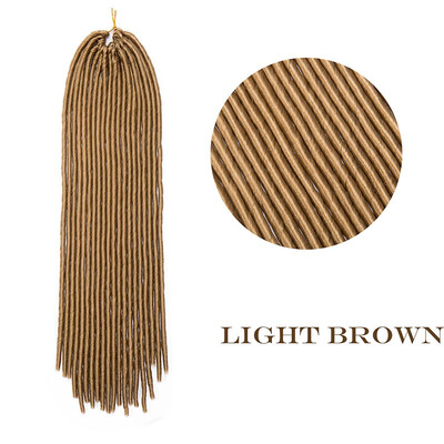 

Straight Faux Locs Dreadlocks Crochet Braids Hair Straight Goddess Locs Twist Braiding Hair Extensions