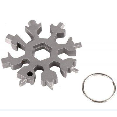 

Portable 18 In 1 Incredible Tool Stainless Home Multi-tool Snowflake Design Tool