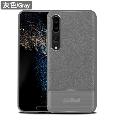 

Fivice HUAWEI P20 PRO case luxury silicone anti-fall lychee protective cover