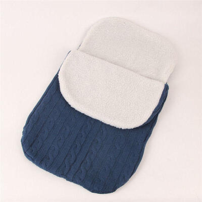 

Newborn Baby Knit Crochet Swaddle Wrap Swaddling Blanket Soft Warm Sleeping Bag