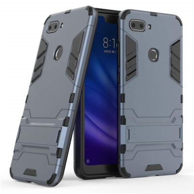 

Case for Xiaomi Mi 8 Lite 626 inch 2 in 1 Shockproof with Kickstand Feature Hybrid Dual Layer Armor Protective Cover