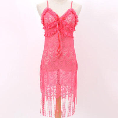 

Women Sexy Lingerie Lace Dress G-string Underwear Babydoll Sleepwear Sets